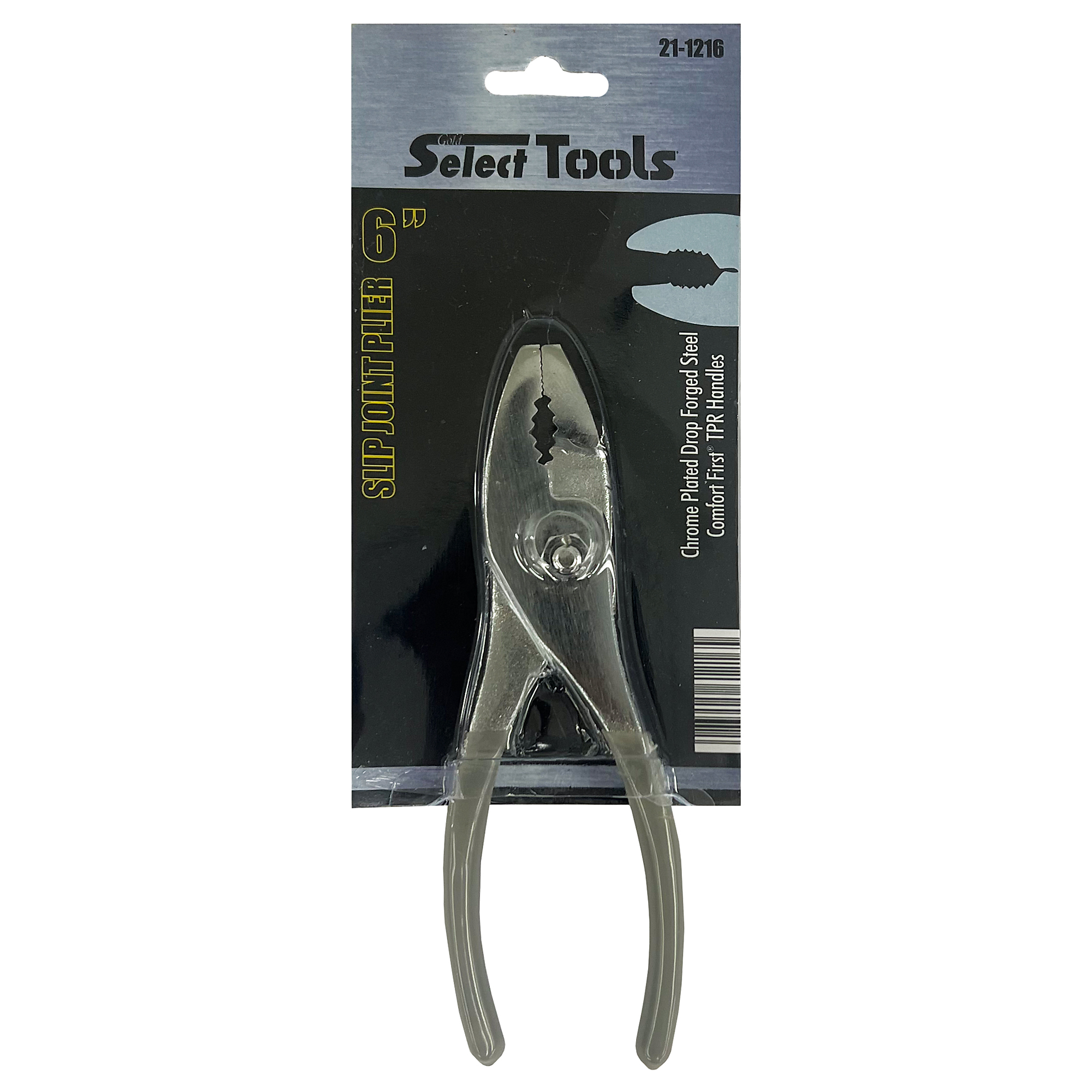 K-T Industries 6 SLIP JOINT PLIER W/GRIP